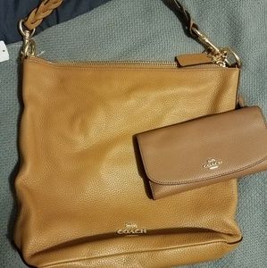 Coach purse and wallet